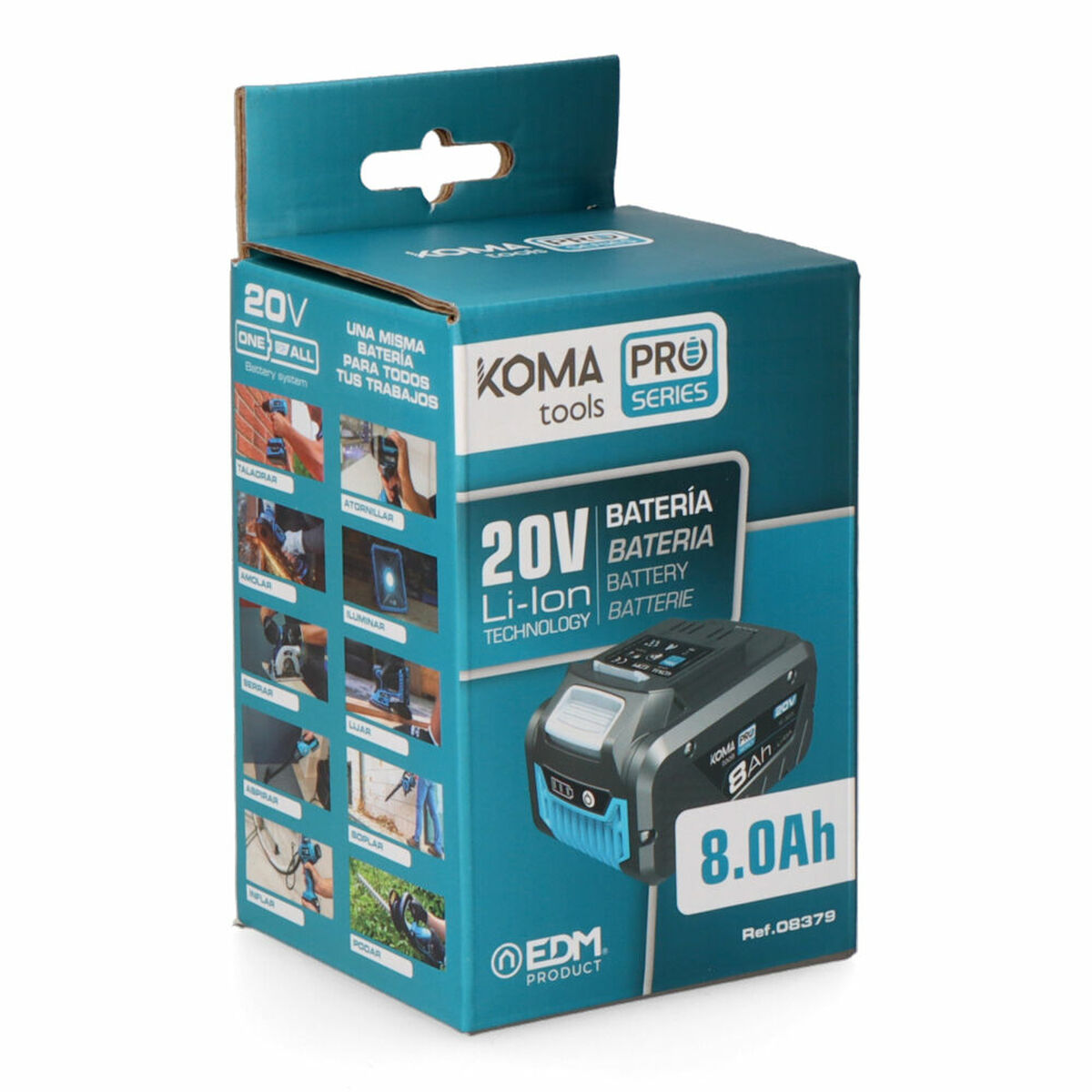 Dobíjecí lithiová baterie Koma Tools 8 Ah 20 V